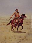 Charles Marion Russell Indian Rider painting